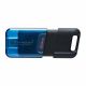 Флеш-накопитель USB-С3.2 Kingston DataTraveler 80M 64ГБ, Black/Blue Флеш-накопитель USB-С3.2 Kingston DataTraveler 80M 64ГБ, Black/Blue