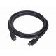 Cable HDMI  CC-HDMI4-10M, 10 m, HDMI v.1.4, male-male, Black cable with gold-plated connectors, Bulk packing