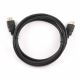 Cable HDMI  - 1m - Cablexpert CC-HDMI4-1M, 1 m, HDMI v.1.4, male-male, cable with gold-plated connectors, bulk package, Black