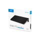 DEEPCOOL "N180 FS", Notebook Cooling Pad up to 17", 1 fan - 180mm  with fan speed control button, 1150±10%RPM, <16~20 dBA, 84.7CFM, 2 viewing angles adjustable, Dual USB ports, Metal Mesh Panel, Hydro Bearing, Black