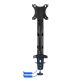 Arm for 1 monitors 13"-31.5" -  AOC AS110DX with integrated USB Hub, Black, USB Hub: USB-C + USB3.0, Desk Clamp/Grommet, Aluminum structure, Gas spring, Height adjustment, Max.Load: 2-9kg, Tilt: '-90°~+85°, Swivel:180°, Rotation:360°, Hidden cable managem Arm for 1 monitors 13"-31.5" -  AOC AS110DX with integrated USB Hub, Black, USB Hub: USB-C + USB3.0, Desk Clamp/Grommet, Aluminum structure, Gas spring, Height adjustment, Max.Load: 2-9kg, Tilt: '-90°~+85°, Swivel:180°, Rotation:360°, Hidden cable managem