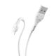 Кабель USB на Lightning HOCO  X37 Cool power / 1m / PVC / up to 2.4A / White