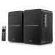 Колонки Edifier R1280DBs Black / 42W RMS / Qualcomm Bluetooth 5.0 / Audio in: 2x RCA / optical / coaxial / AUX / remote control / wooden / (4"+1/2')