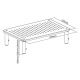 Gembird MS-TABLE-01,  Adjustable monitor stand (rectangle), 20 kg, 370 x 235 x 120 mm, Height range: 100/120/140 mm