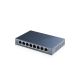 TP-LINK TL-SG108  8-port Gigabit Switch, 8 10/100/1000M RJ45 ports, steel case, QoS, IGMP Snooping