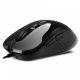 SVEN RX-520S, Optical Mouse, Antistress Silent 3200 dpi, USB, Black