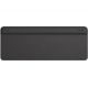 Logitech Wireless K580 Slim Multi-Device Wireless Keyboard, Logitech Unifying 2.4GHz wireless technology, Bluetooth Low Energy, Graphite - RUS