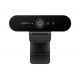 Logitech BRIO Stream 4K Ultra HD, Premium 4K Ultra HD 2160p/30fps with HDR, Diagonal Field of View 65°/78°/90°, Zoom Up to 5x, Autofocus, RightLight 3, 2 omni-directional mics, USB-A plug-and-Play supports USB-C, 2.2 m, black