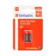 Щелочная батарея Verbatim 12V A23 / MN21 , 2 Pack Щелочная батарея Verbatim 12V A23 / MN21 , 2 Pack