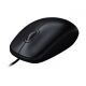 Мышь Оптическая Logitech M100, Black