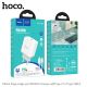 USB-зарядное устройство HOCO C104A Stage Single port / 1 x USB-C / up to PD20W / QC3.0 / White USB-зарядное устройство HOCO C104A Stage Single port / 1 x USB-C / up to PD20W / QC3.0 / White