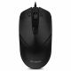 SVEN RX-100, Optical Mouse, Windows OS/ Mac OS, copy/paste buttons, 5+1 (scroll wheel), 1000-4000 dpi, USB, 1.5 m, Black