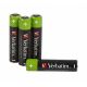 Аккумуляторные батареи Verbatim  AAA/ HR03 950 mAh, 4 Pack