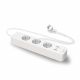 Power Strip  TP-LINK Tapo P300, White, Smart Wi-Fi Power Strip, 3 x Smart sockets / USB-C / 2 x USB-A, Individual Control, Maximum Load: 23kw / 10A, up to 18W PD and QC3.0, Schedule & Timer, Remote Control, Away Mode