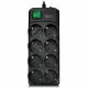 Surge Protector SVEN SF-08E-16, 8 Sockets, Children protection, 1.8m, ABS plastic, Black