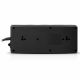 Surge Protector SVEN SF-08E-16, 8 Sockets, Children protection, 1.8m, ABS plastic, Black