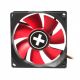 120mm Case Fan - XILENCE XPF120.R Fan, 120x120x25mm, 1300rpm, <21dBa, 44.7CFM, hydro bearing, Big 4Pin and 3Pin Molex, Black/Red 120mm Case Fan - XILENCE XPF120.R Fan, 120x120x25mm, 1300rpm, <21dBa, 44.7CFM, hydro bearing, Big 4Pin and 3Pin Molex, Black/Red
