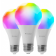 Nanoleaf Essentials Smart A19 3 Pack