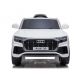 Электромобиль Audi Q8, белый Электромобиль Audi Q8, белый