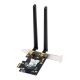ASUS PCE-AXE5400 Dual Band PCI-E WiFi 6E (802.11ax), 2.4GHz/5GHz/6GHz, ASUS PCE-AXE5400 Dual Band PCI-E WiFi 6E (802.11ax), 2.4GHz/5GHz/6GHz,