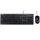Клавиатура + мышь ASUS U2000 Black Keyboard + Mouse USB 90-XB1000KM000