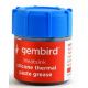 Thermal Paste Gembird TG-G15-02, 15g, Operation Temperature: -30 ~ 280° C, Grey Thermal Paste Gembird TG-G15-02, 15g, Operation Temperature: -30 ~ 280° C, Grey