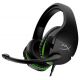 Casti Gaming HyperX CloudX Stinger, Black/Green, [HX-HSCSX-BK/WW]