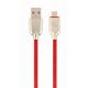 Cable USB2.0/Micro-USB Premium Rubber - 2m - Cablexpert CC-USB2R-AMmBM-2M-R, Red, USB 2.0 A-plug to Micro-USB plug, blister Cable USB2.0/Micro-USB Premium Rubber - 2m - Cablexpert CC-USB2R-AMmBM-2M-R, Red, USB 2.0 A-plug to Micro-USB plug, blister
