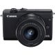 Mirrorless Camera CANON EOS M200 + 15-45 IS STM + 55-200 IS STM Black (3699C030) Mirrorless Camera CANON EOS M200 + 15-45 IS STM + 55-200 IS STM Black (3699C030)