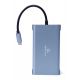 Многопортовый Адаптер Gembird A-CM-COMBO7-01/ USB-C/ 3xUSB-A/ 1xUSB-C (PD 100W)/ HDMI/ VGA/ miniJack 3.5mm/ SD/ microSD