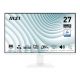 27.0” Монитор MSI PRO MP273AW/ 1ms/ 100Hz/ White