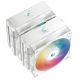 Кулер DEEPCOOL  AG620 DIGITAL WH ARGB / Universal / 260W / 300~1950rpm, <29.4dBA / 67.88CFM / White