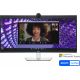 34.1” Monitor pentru videoconferinte DELL P3424WEB / Curved / 21:9 / 4K / Black