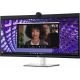 34.1” Monitor pentru videoconferinte DELL P3424WEB / Curved / 21:9 / 4K / Black