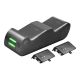 Trust Gaming GXT 247 Duo Charging Dock for Xbox One, Including 2 x 800mAh Trust Gaming GXT 247 Duo Charging Dock for Xbox One, Including 2 x 800mAh