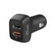 USB Car Charger - Trust Qmax 30W Ultra-Fast Dual USB Car Charger with USB Car Charger - Trust Qmax 30W Ultra-Fast Dual USB Car Charger with
