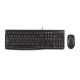 Клавиатура и мышка Logitech MK120, Black