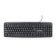 Клавиатура Gembird KB-U-103-UA, USB, Black Клавиатура Gembird KB-U-103-UA, USB, Black