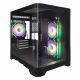 Игровой корпус 1STPLAYER UV5 / no PSU / Side-Window / 3x120mm / mATX / Black Игровой корпус 1STPLAYER UV5 / no PSU / Side-Window / 3x120mm / mATX / Black