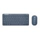 Беспроводная клавиатура и мышьTrust  Lyra Multi-Device / BT5.0 / Blue Беспроводная клавиатура и мышьTrust  Lyra Multi-Device / BT5.0 / Blue