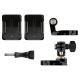 GoPro Helmet Front + Side Mount -to attach GoPro to the front or side of helmets, compatible with HERO7 Black, HERO6 Black, HERO5 Black, HERO5 Session, HERO Session, HERO4 Black, HERO4 Silver
