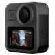 Action Camera GoPro MAX 360 footage, Photo-Video Resolutions:16.6MP/30FPS-5.6K30, 2xslow-motion, waterproof 5m,6x microphones Spherical audio, Max hyper smooth video,Live streaming,Time Lapse,PowerPano,GPS,Wi-Fi,Bluetooth,microSD,USB-C,1600mAh,154g