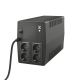 TRUST Back-UPS Paxxon 1000VA/600W, AVR, 4 x CEE 7/7 Schuko (all 4 Battery Backup + Surge Protected), LED indicators, 2 minutes of runtime at 450W capacity load, USB connection and downloadable PC software