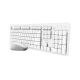 Беспроводная клавиатура и мышьTrust ODY II / White Беспроводная клавиатура и мышьTrust ODY II / White