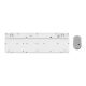 Беспроводная клавиатура и мышьTrust ODY II / White Беспроводная клавиатура и мышьTrust ODY II / White