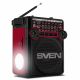 Колонка Портативная SVEN SRP-355, Black / 3W / Bluetooth / FM/AM/SW Radio / USB / microSD