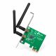 TP-LINK TL-WN881ND  N300 Wireless PCI Express Adapter, Atheros, 2T2R, 300Mbps on 2.4GHz, 802.11n/g/b, 2 detachable antennas