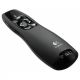 Presenter Logitech Wireless R400, Red laser pointer, Intuitive slideshow controls , Up to 15-meter range, Battery indicator
