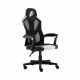 Игровое кресло 1STPLAYER P01/ 120kg/  Moving armrest/ Black/White Игровое кресло 1STPLAYER P01/ 120kg/  Moving armrest/ Black/White