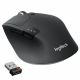 Logitech Wireless Mouse M720 Triathlon, Black, Optical Mouse, Multi-device, Hyper-fast scrolling, Switching seamlessly between 3 computers, Bluetooth Smart and 2.4GHz wireless connection, Black/White, Retail